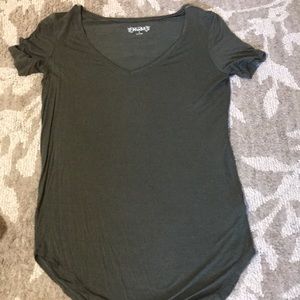 Army green T-shirt